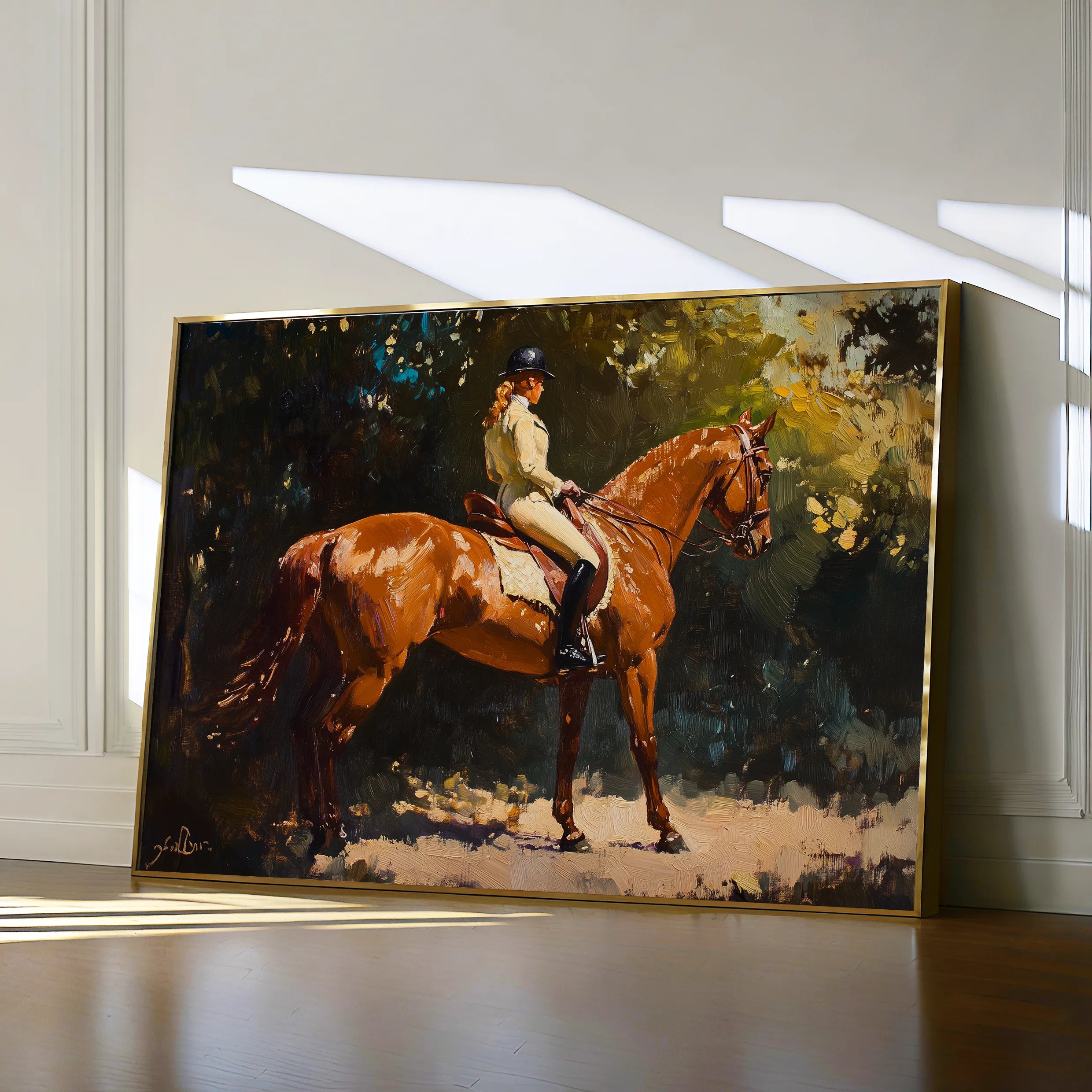 Classic 040 Canvas Art 18" x 24" / 45 x 60 cm / Black