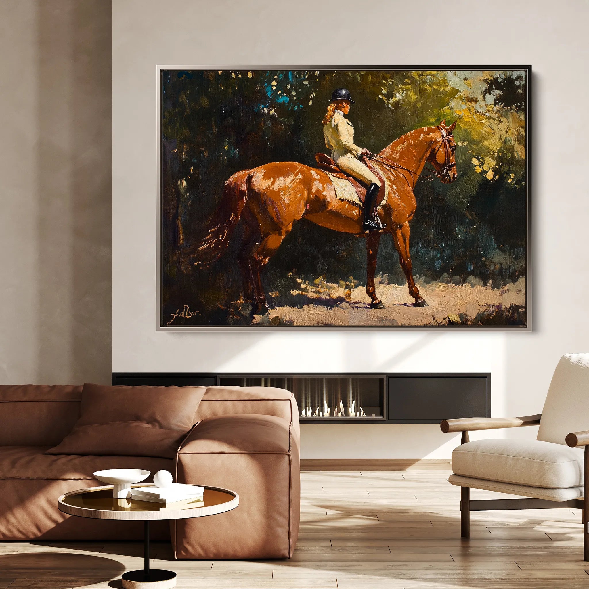 Classic 040 Canvas Art 18" x 24" / 45 x 60 cm / Black