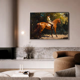 Classic 040 Canvas Art 18" x 24" / 45 x 60 cm / Black