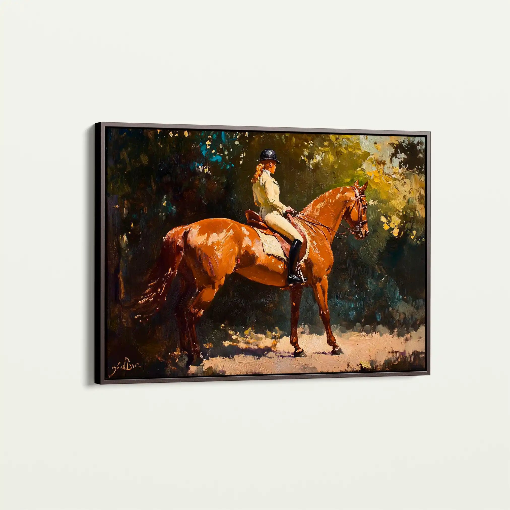 Classic 040 Canvas Art 18" x 24" / 45 x 60 cm / Black