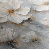 Floral 040 Canvas Art 18" x 24" / 45 x 60 cm / Black