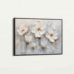 Floral 040 Canvas Art 60 x 40 cm / Black