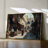 Orientalist 040 Canvas Art 18" x 24" / 45 x 60 cm / Black