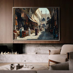 Orientalist 040 Canvas Art 60 x 40 cm / Black