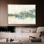 Abstract 041 Canvas Art 18" x 24" / 45 x 60 cm / Black