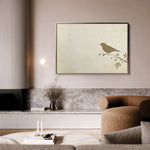 Animals 041 Canvas Art 18" x 24" / 45 x 60 cm / Black