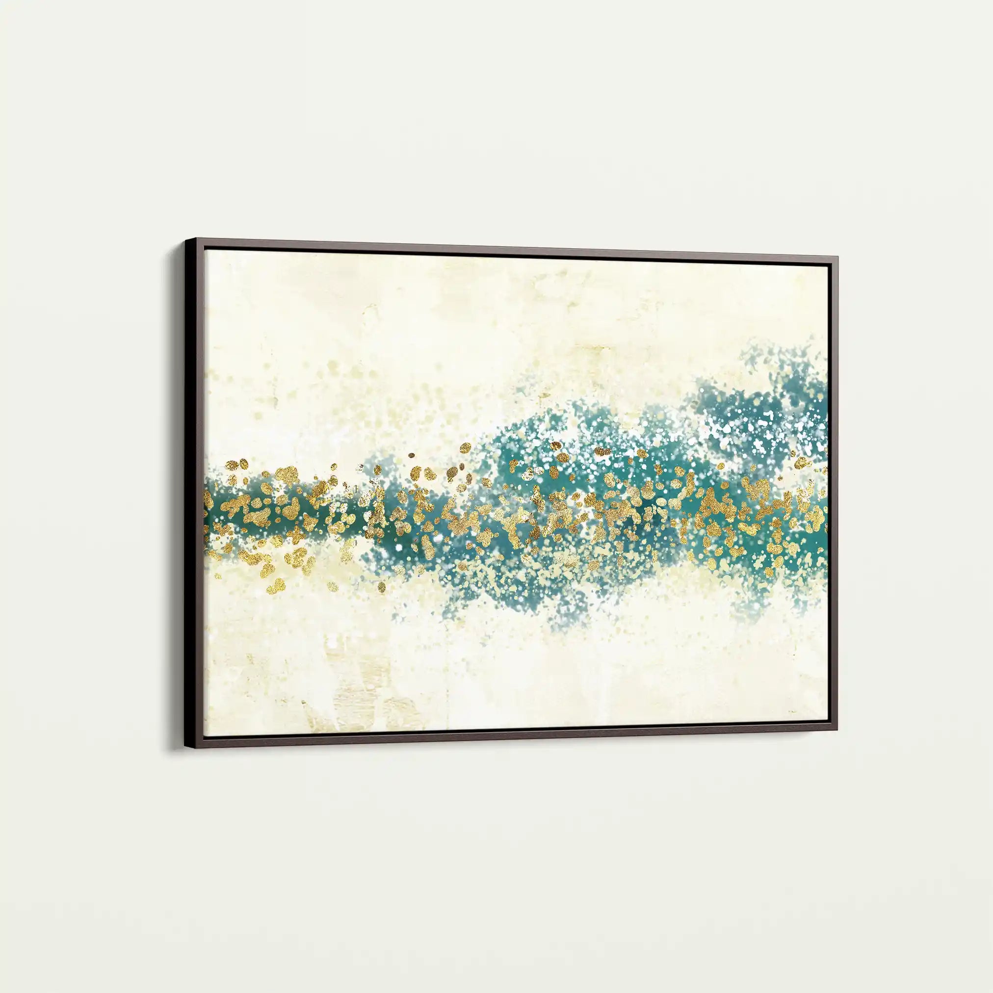 Abstract 041 Canvas Art 60 x 40 cm / Black