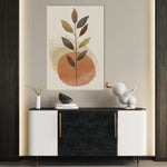 Boho 041 Canvas Art 18" x 24" / 45 x 60 cm / Black