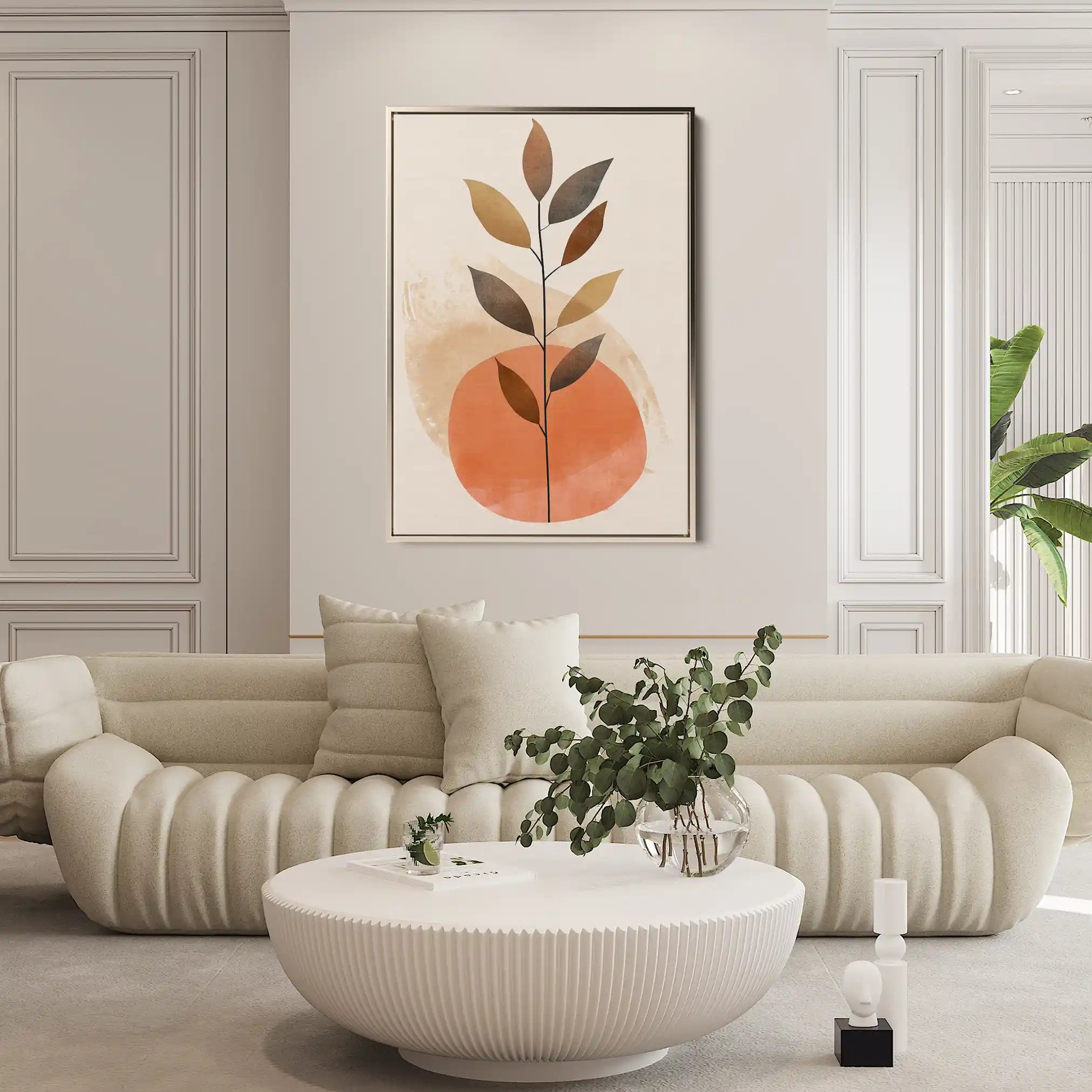 Boho 041 Canvas Art 60 x 40 cm / Black