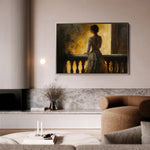 Classic 041 Canvas Art 18" x 24" / 45 x 60 cm / Black