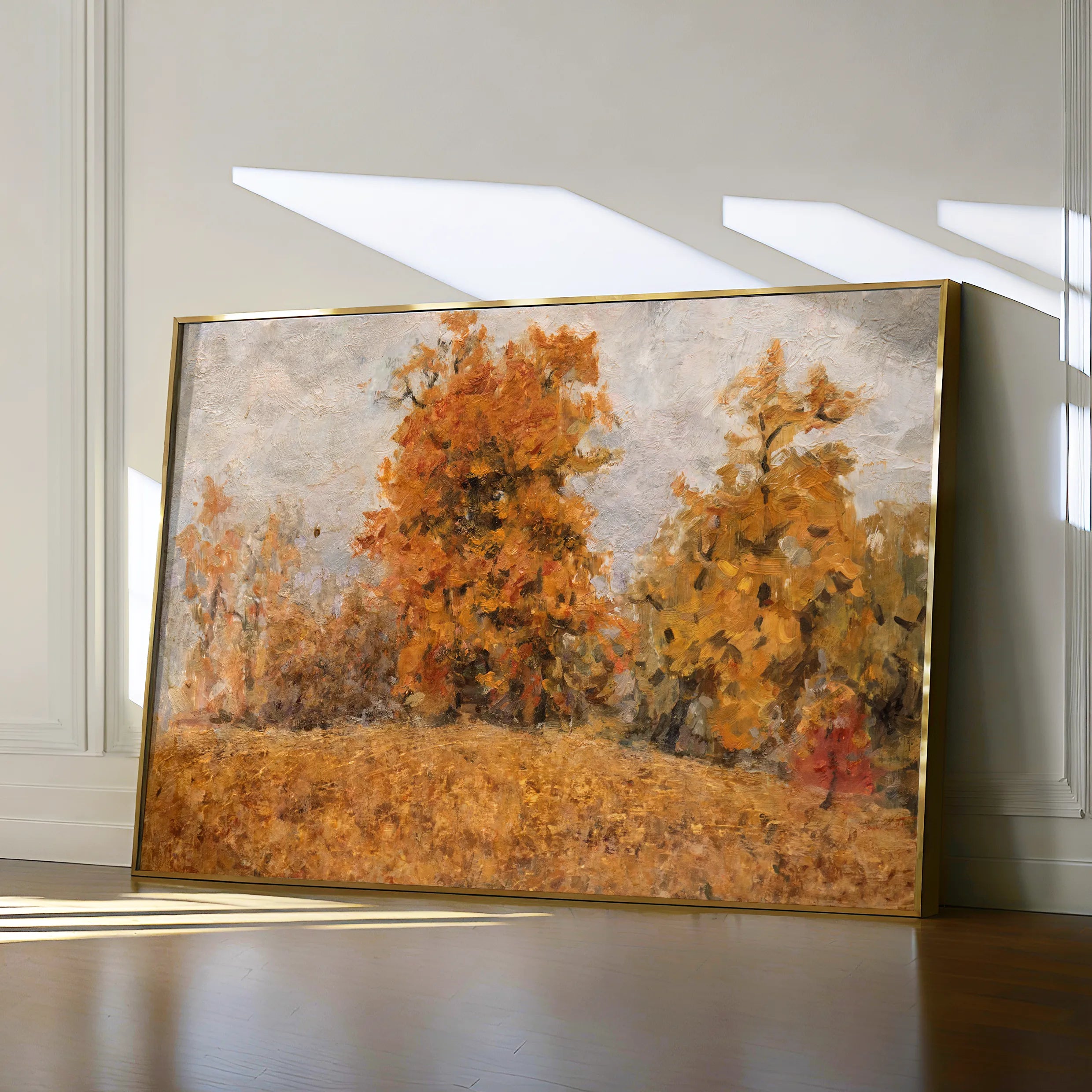 Landscape 041 Canvas Art 18" x 24" / 45 x 60 cm / Black