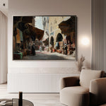 Orientalist 041 Canvas Art 18" x 24" / 45 x 60 cm / Black