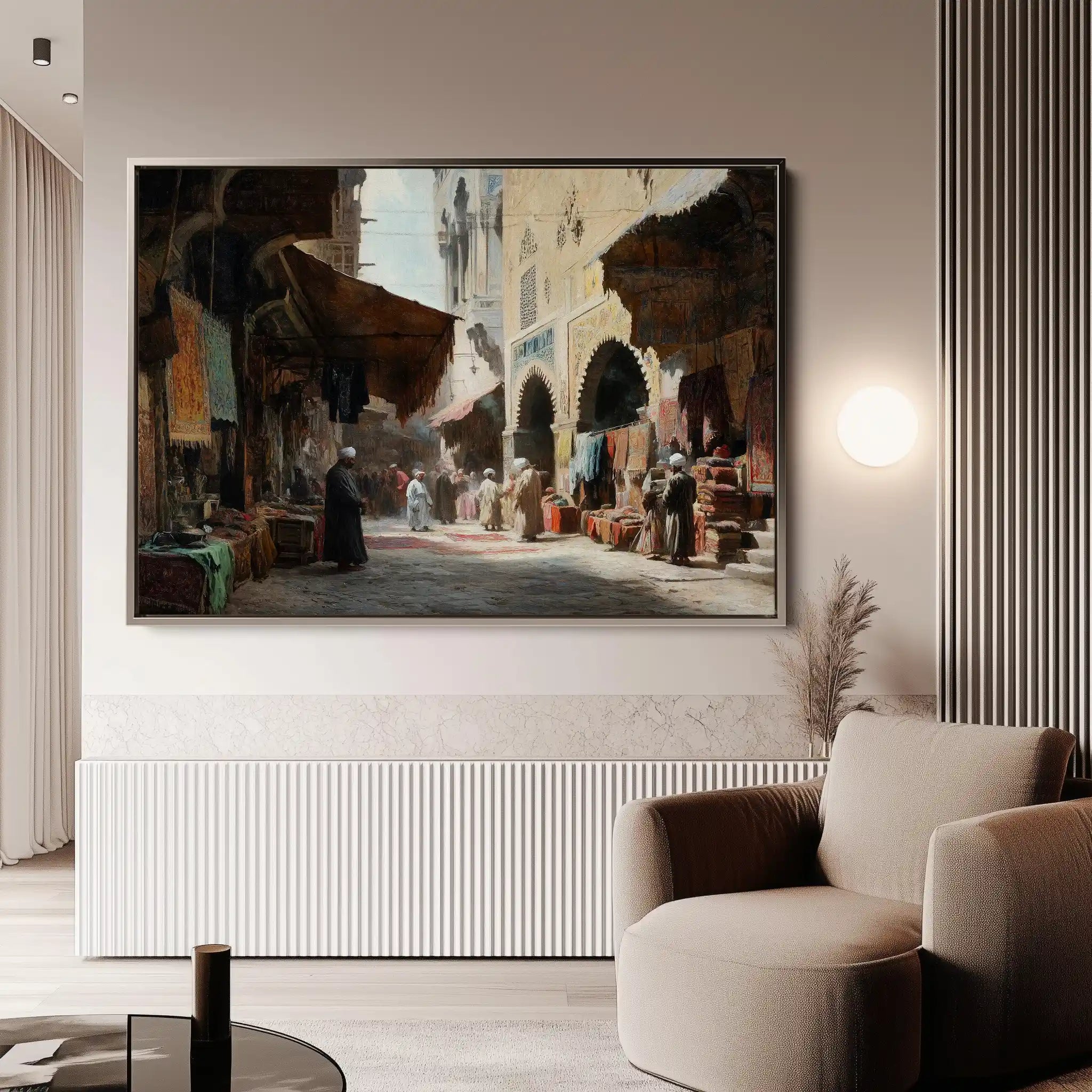 Orientalist 041 Canvas Art 60 x 40 cm / Black
