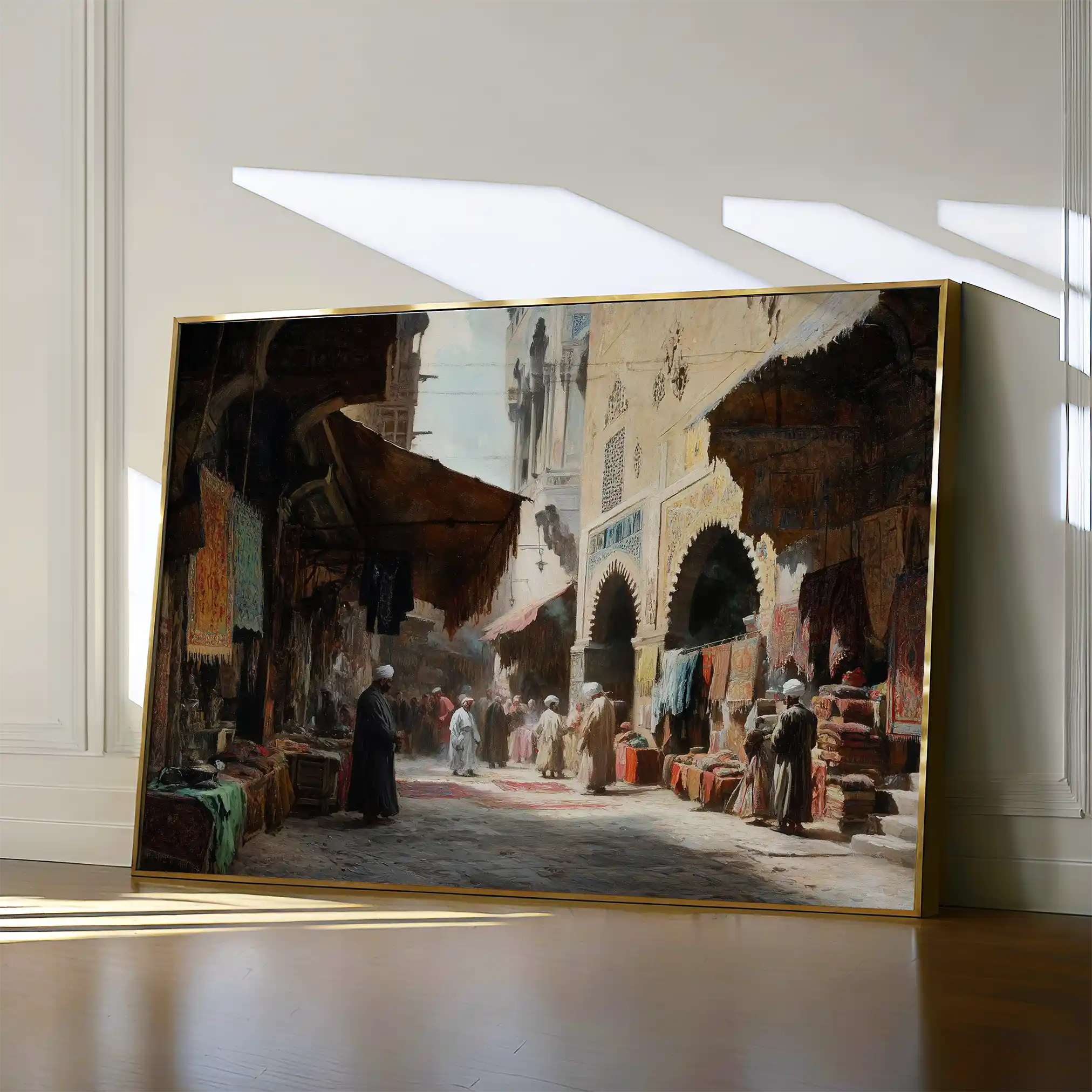 Orientalist 041 Canvas Art 60 x 40 cm / Black