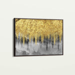 Abstract 042 Canvas Art 18" x 24" / 45 x 60 cm / Black