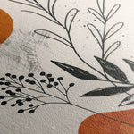Boho 042 Canvas Art 18" x 24" / 45 x 60 cm / Black