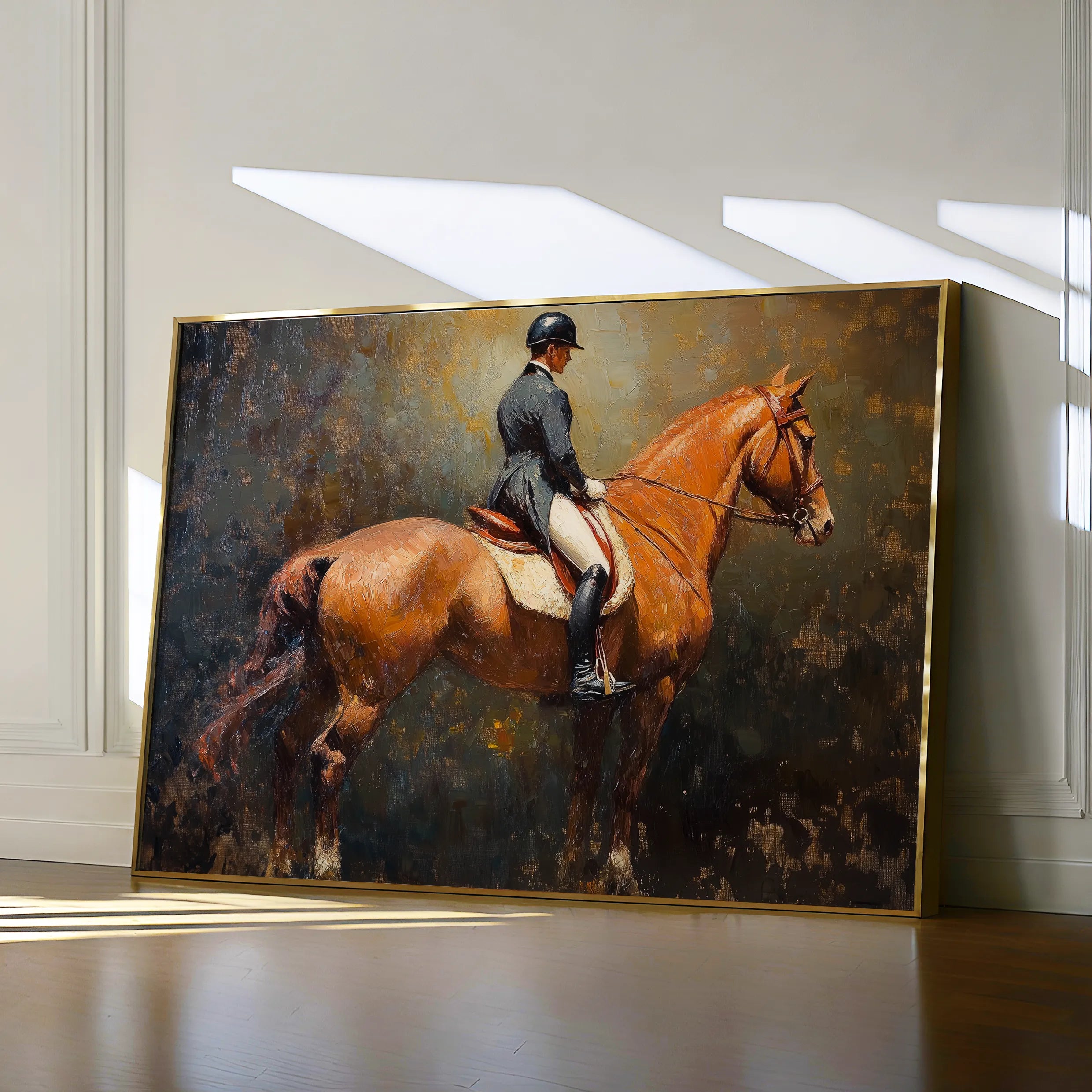 Classic 042 Canvas Art 18" x 24" / 45 x 60 cm / Black
