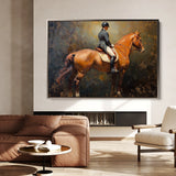 Classic 042 Canvas Art 18" x 24" / 45 x 60 cm / Black