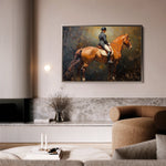 Classic 042 Canvas Art 18" x 24" / 45 x 60 cm / Black