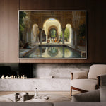 Orientalist 042 Canvas Art 18" x 24" / 45 x 60 cm / Black
