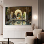 Orientalist 042 Canvas Art 18" x 24" / 45 x 60 cm / Black