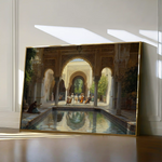 Orientalist 042 Canvas Art 60 x 40 cm / Black
