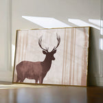 Animals 043 Canvas Art 18" x 24" / 45 x 60 cm / Black