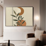 Boho 043 Canvas Art 18" x 24" / 45 x 60 cm / Black