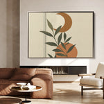 Boho 043 Canvas Art 18" x 24" / 45 x 60 cm / Black