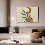 Boho 043 Canvas Art 18" x 24" / 45 x 60 cm / Black