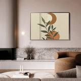 Boho 043 Canvas Art 18" x 24" / 45 x 60 cm / Black