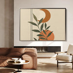 Boho 043 Canvas Art 60 x 40 cm / Black