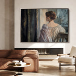 Classic 043 Canvas Art 18" x 24" / 45 x 60 cm / Black