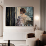 Classic 043 Canvas Art 18" x 24" / 45 x 60 cm / Black