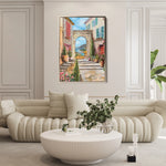 Landscape 043 Canvas Art 18" x 24" / 45 x 60 cm / Black