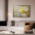 Animals 044 Canvas Art 18" x 24" / 45 x 60 cm / Black
