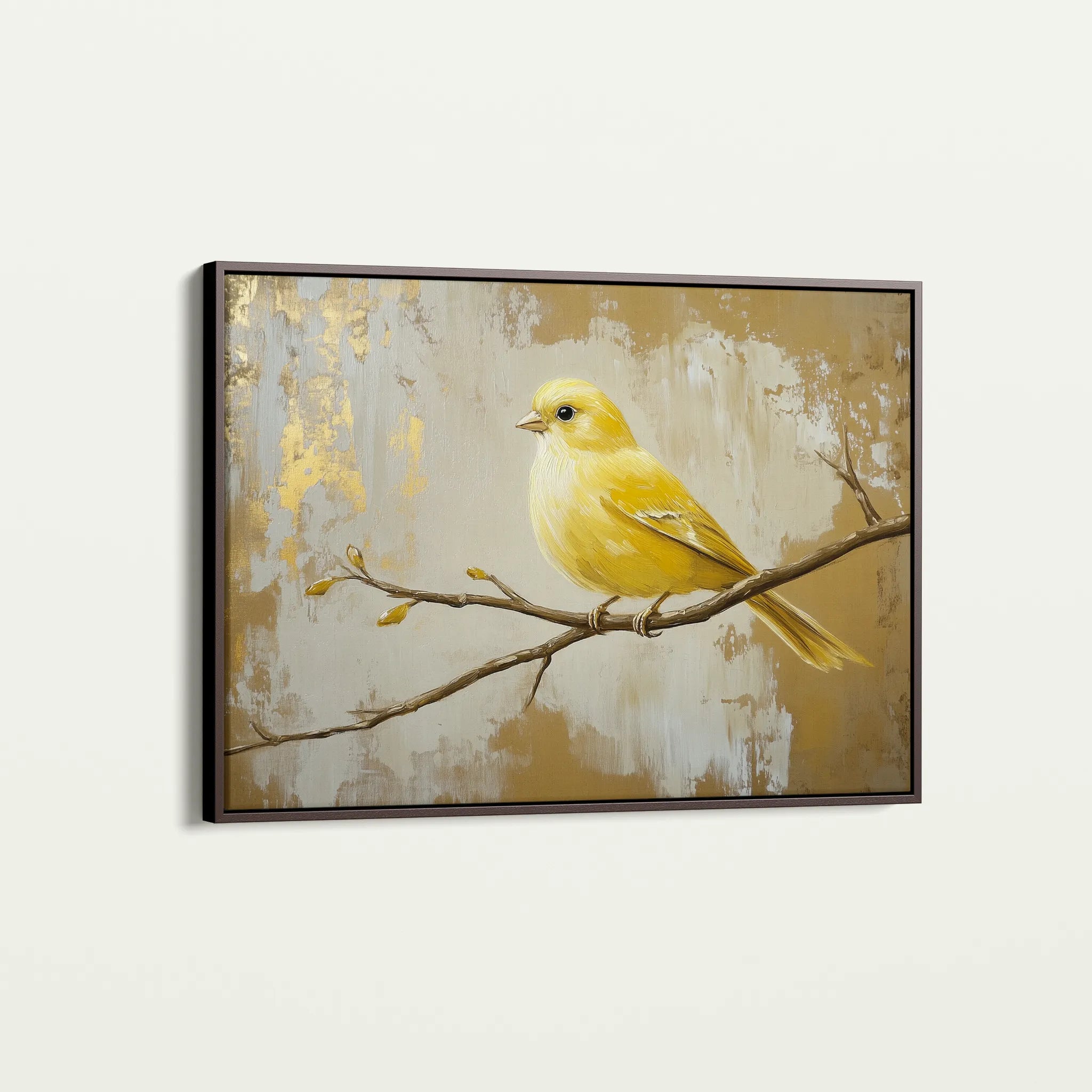 Animals 044 Canvas Art 18" x 24" / 45 x 60 cm / Black