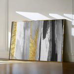 Abstract 044 Canvas Art 60 x 40 cm / Black
