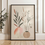 Boho 044 Canvas Art 18" x 24" / 45 x 60 cm / Black