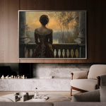 Classic 044 Canvas Art 18" x 24" / 45 x 60 cm / Black