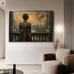 Classic 044 Canvas Art 18" x 24" / 45 x 60 cm / Black