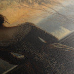 Classic 044 Canvas Art 18" x 24" / 45 x 60 cm / Black