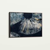 Abstract 045 Canvas Art 18" x 24" / 45 x 60 cm / Black