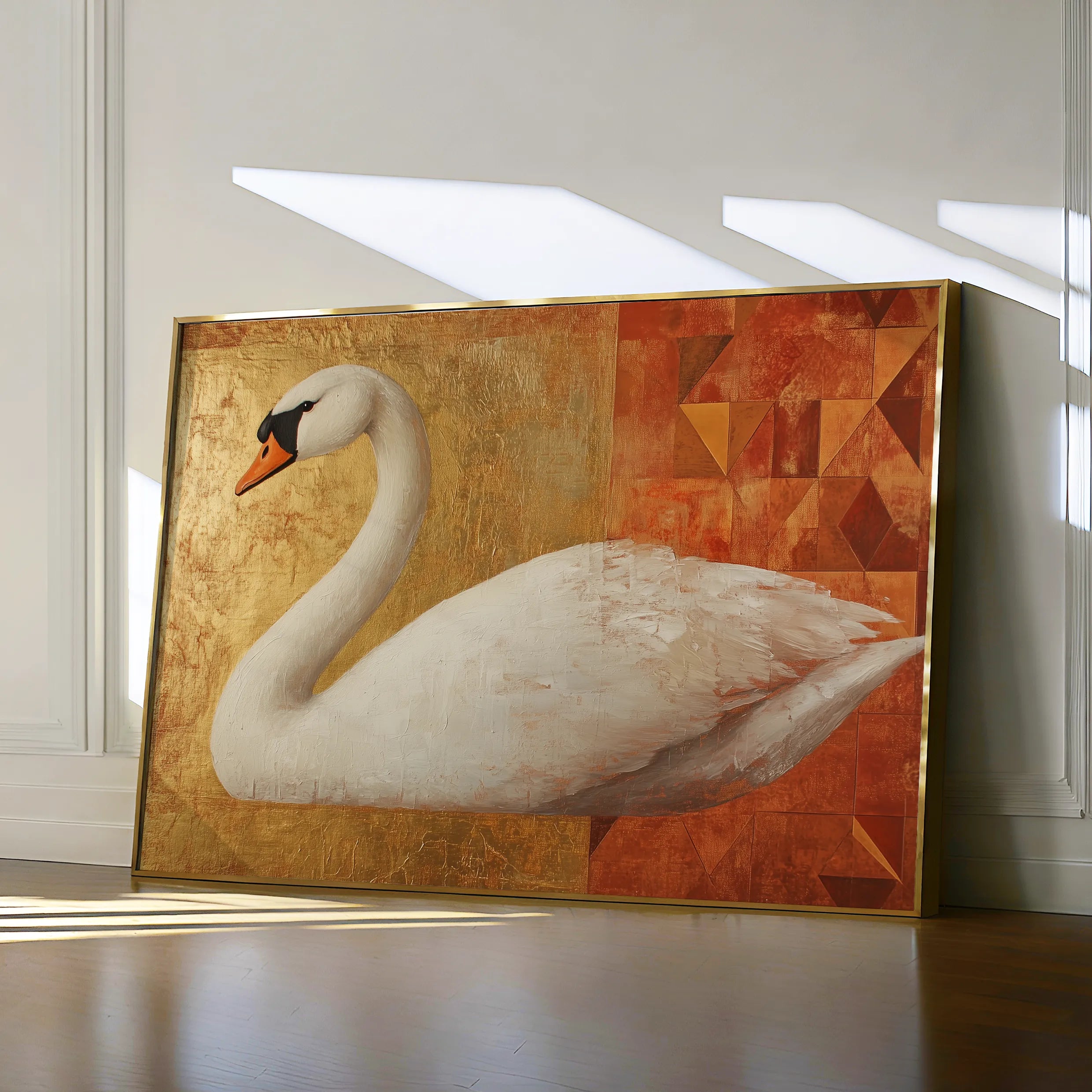 Animals 045 Canvas Art 18" x 24" / 45 x 60 cm / Black