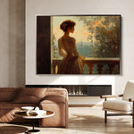 Classic 045 Canvas Art 18" x 24" / 45 x 60 cm / Black