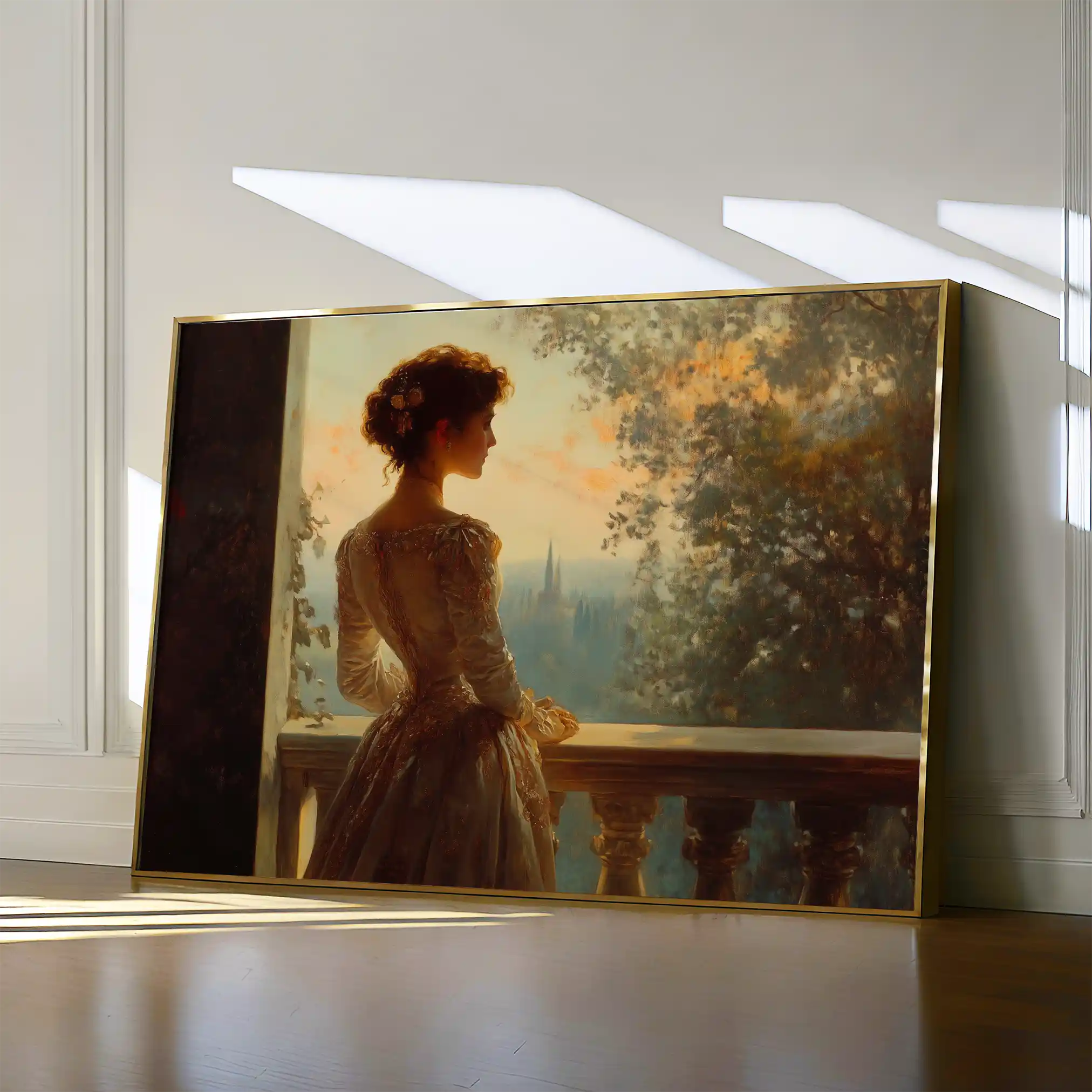 Classic 045 Canvas Art 18" x 24" / 45 x 60 cm / Black