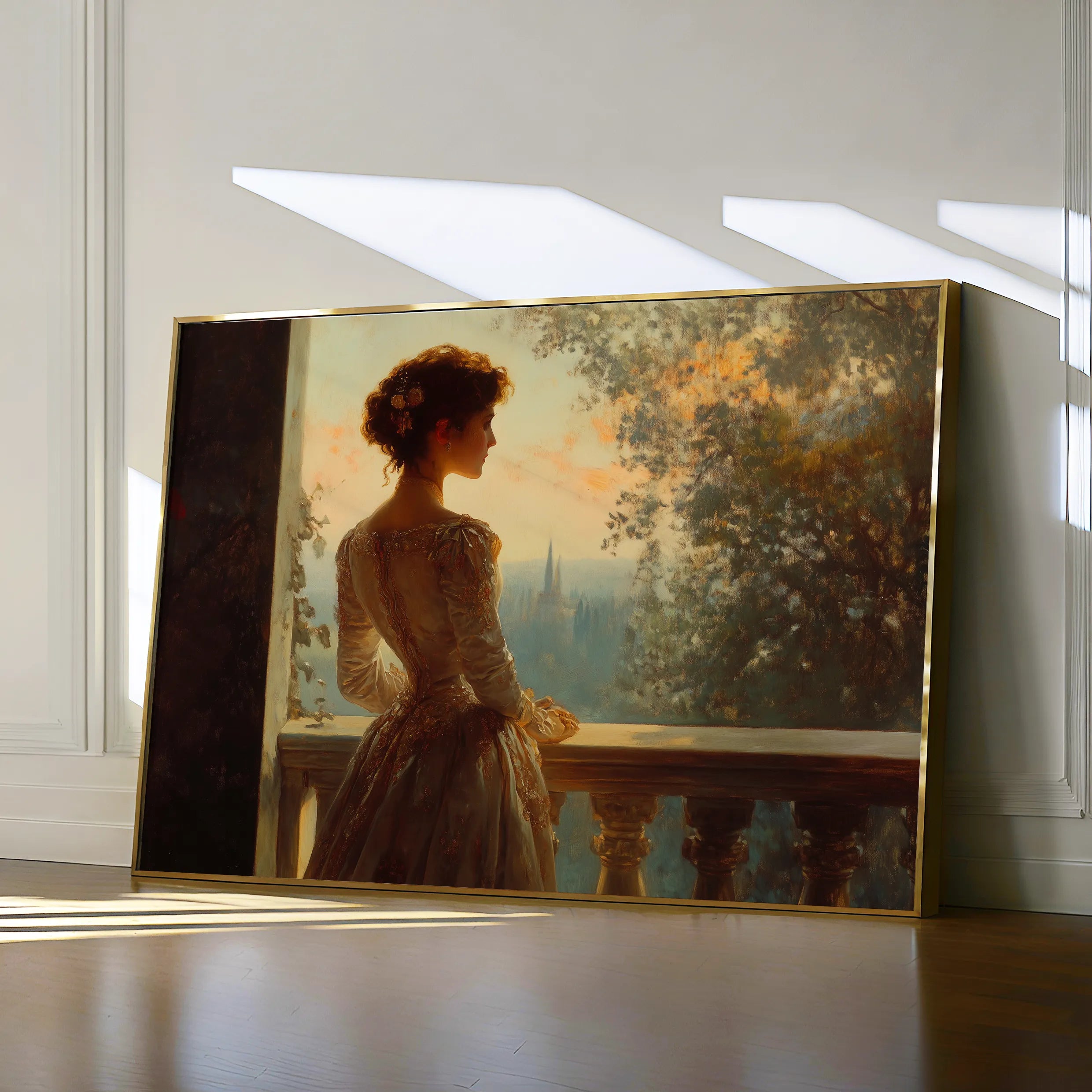 Classic 045 Canvas Art 18" x 24" / 45 x 60 cm / Black