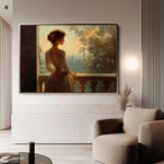 Classic 045 Canvas Art 18" x 24" / 45 x 60 cm / Black