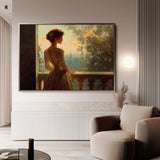 Classic 045 Canvas Art 18" x 24" / 45 x 60 cm / Black