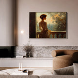Classic 045 Canvas Art 18" x 24" / 45 x 60 cm / Black